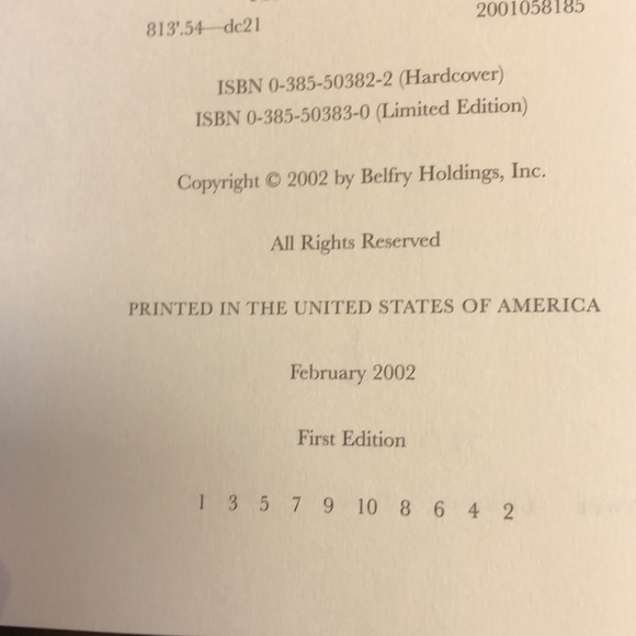 Book "The Summons" by John Grisham First Edition 2002 - Picture 4 of 12